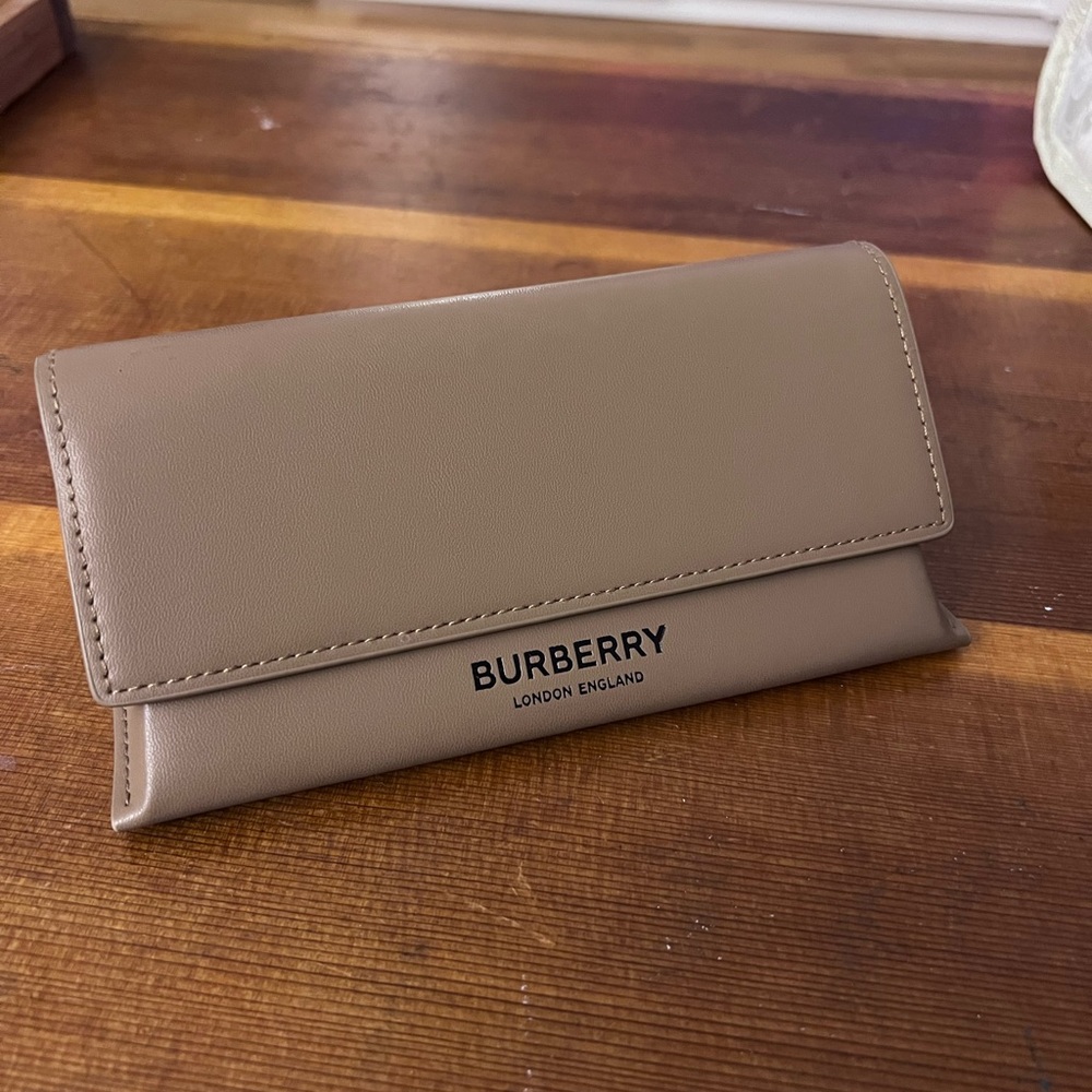 Burberry glasses case